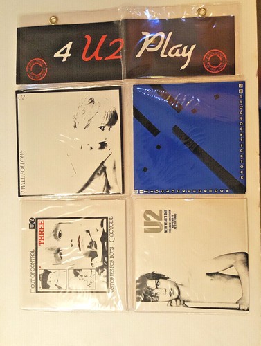 Play 4x7 vinyl - u2, set